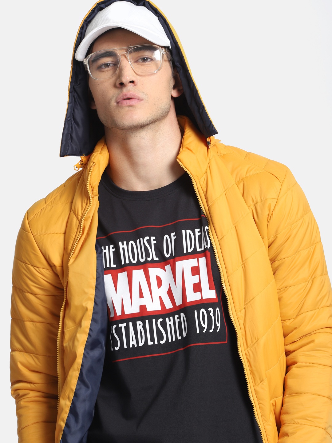 

Kook N Keech Marvel Men Black Printed Round Neck Pure Cotton T-shirt