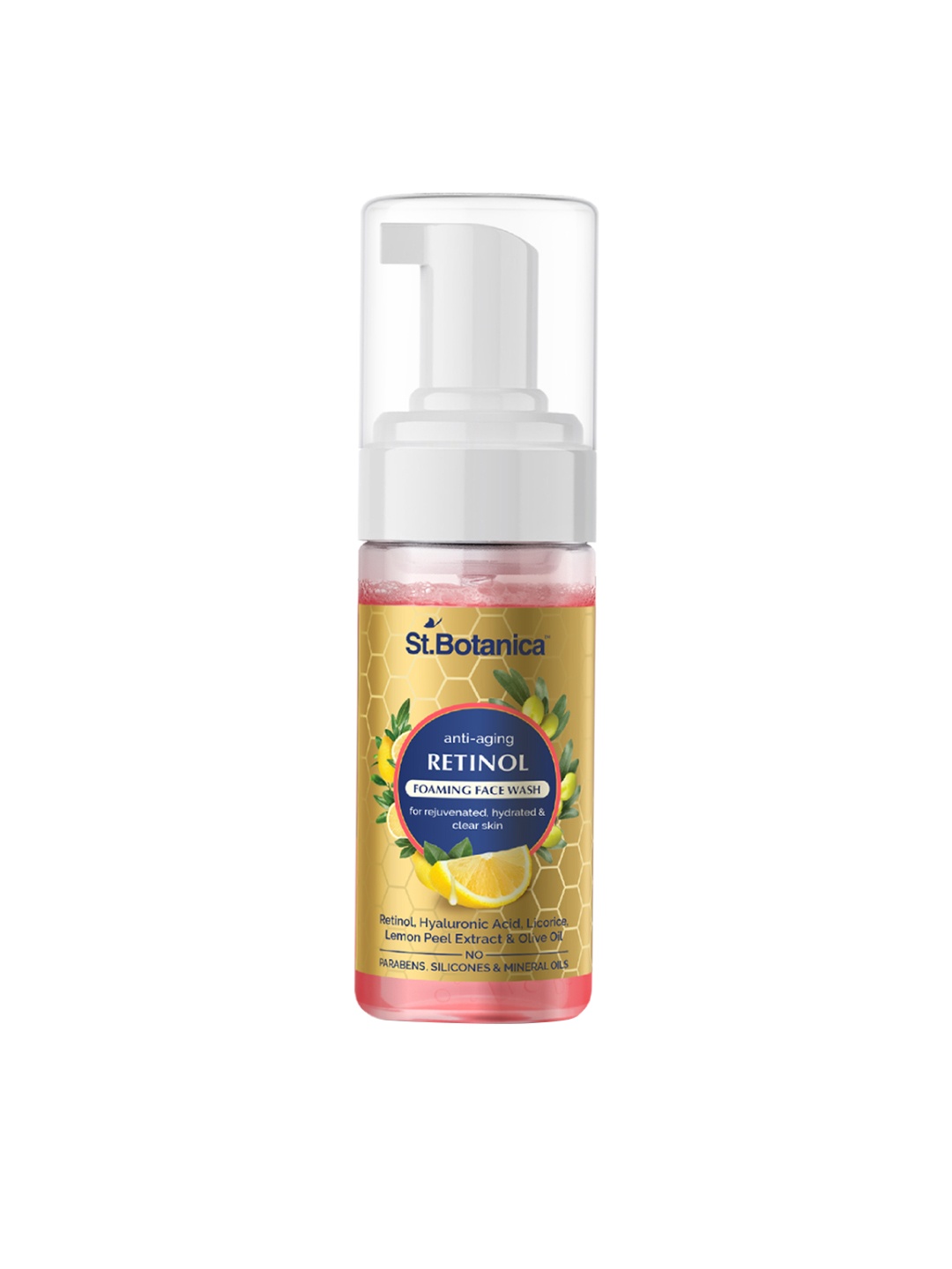 

St.Botanica Unisex Retinol Anti Aging Foaming Face Wash 120 ml, Na