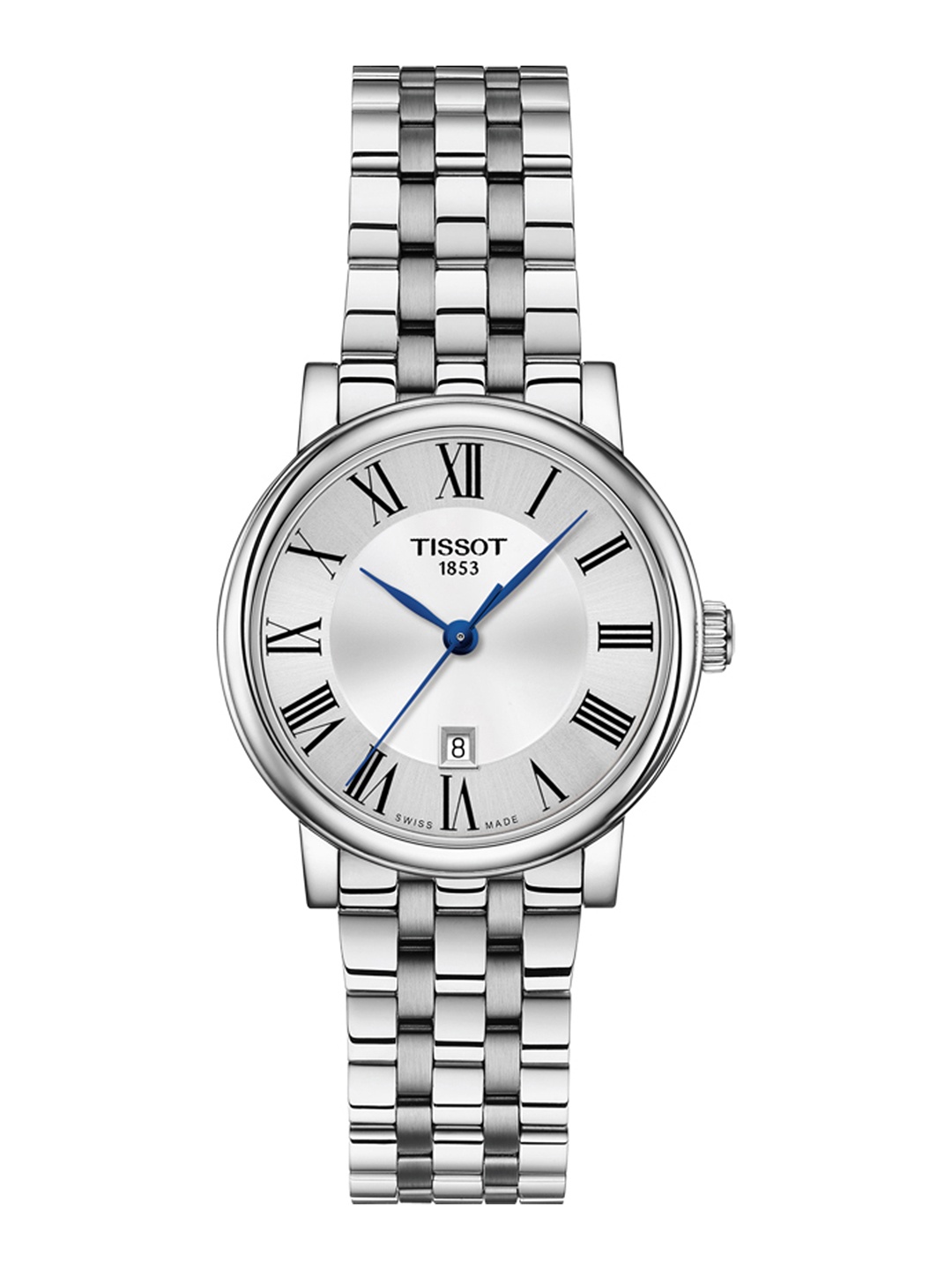 

TISSOT Women Silver-Toned Carson Premium Lady Analogue Watch T1222101103300