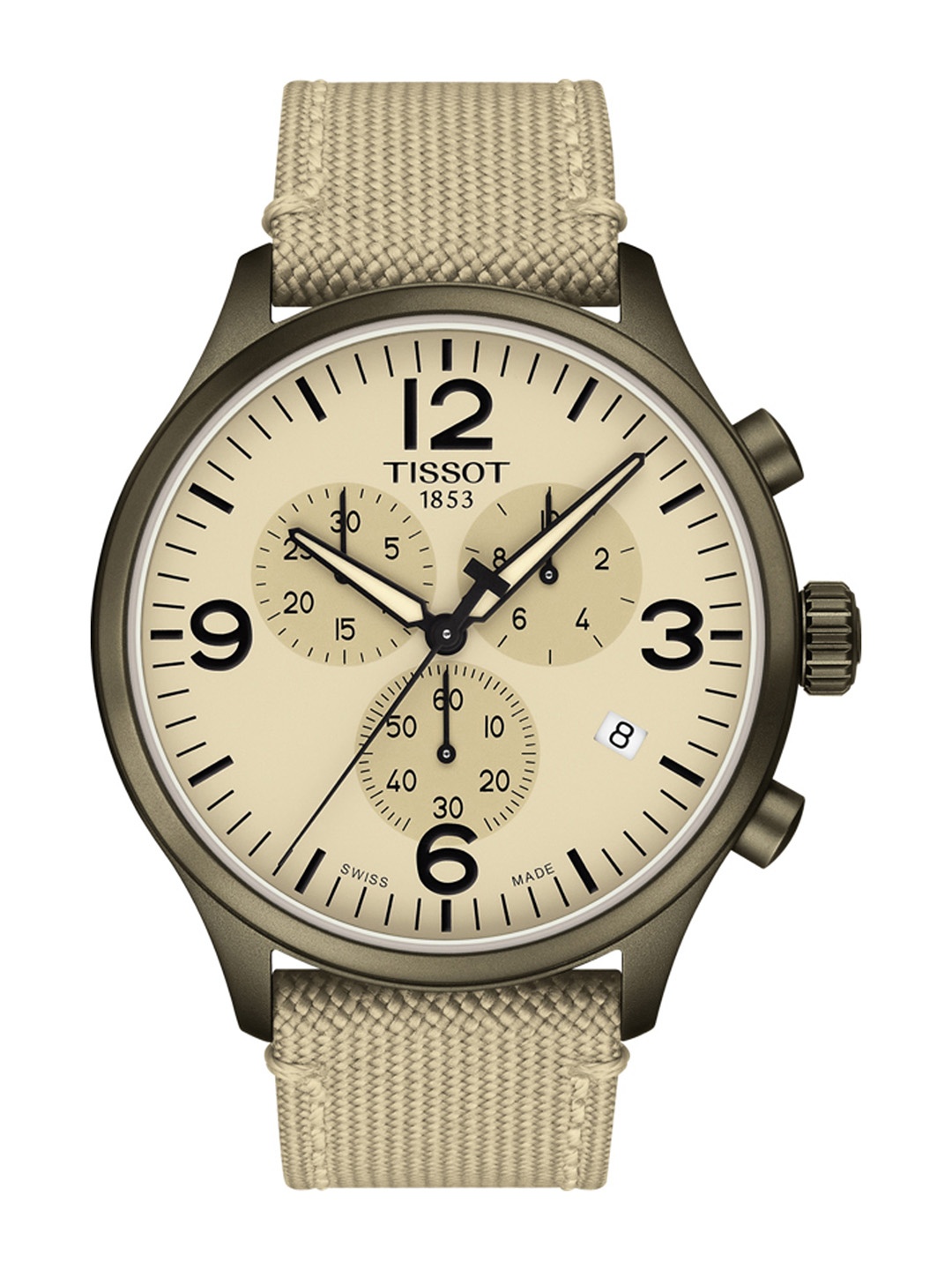 

TISSOT Men Beige Chrono XL Analogue Watch T1166173726701