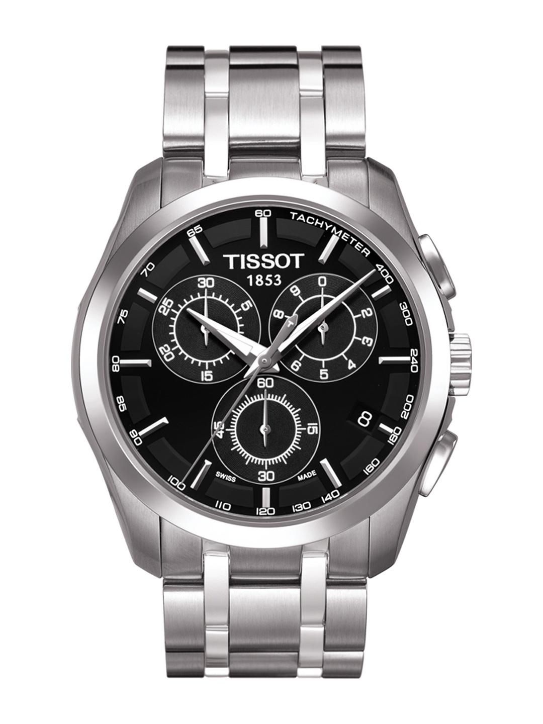 

TISSOT Men Black Couturier Chronograph Analogue Watch T0356171105100