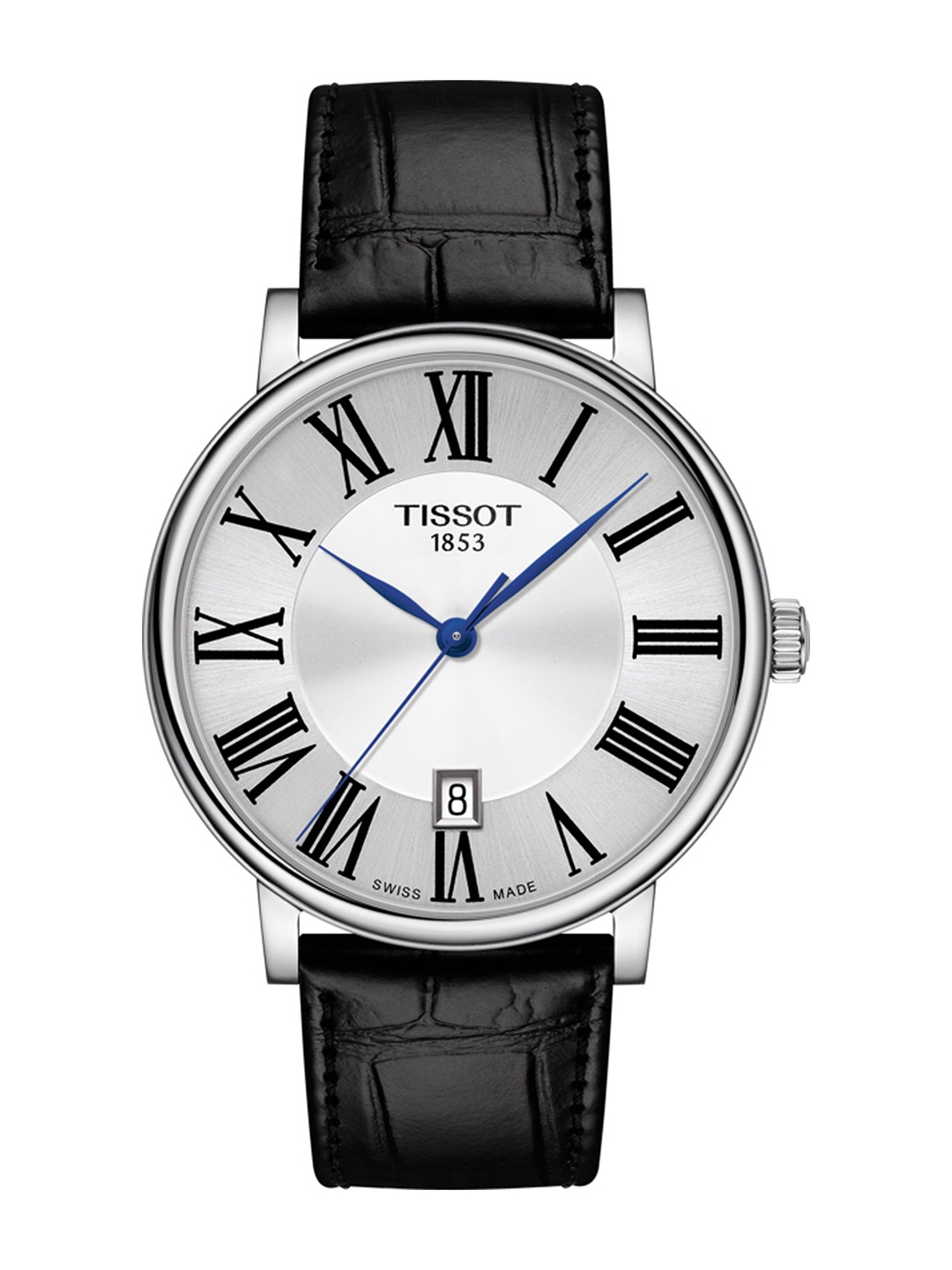 

TISSOT Men Silver-Toned Carson Premium Swiss Analogue Watch T1224101603300
