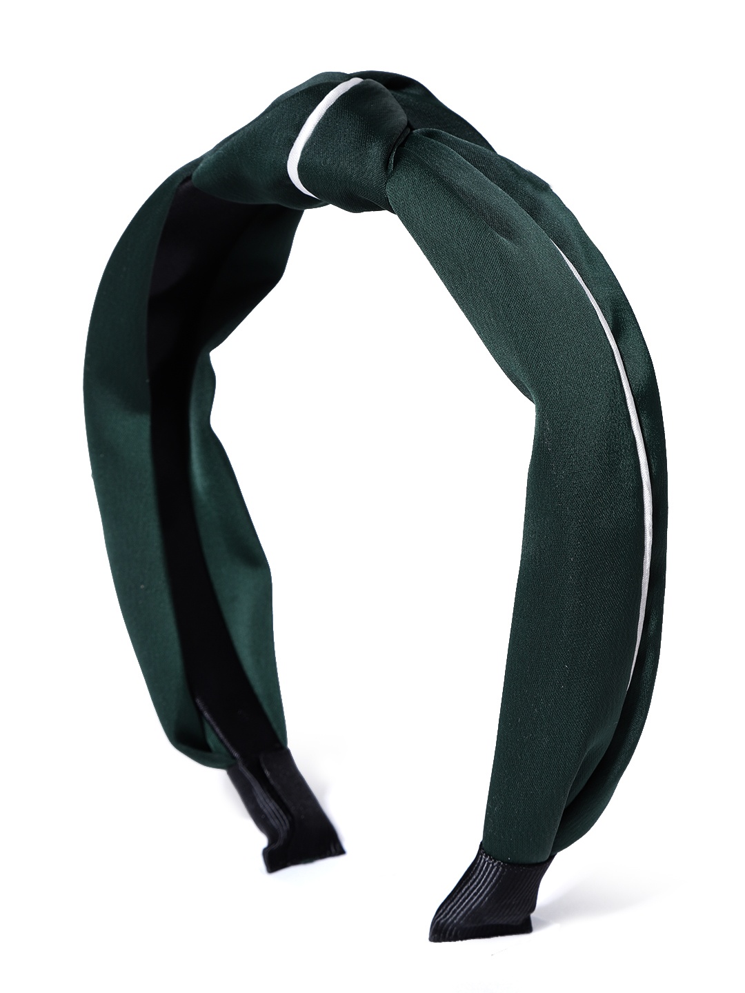 PRITA BY PRIYAASI Green & White Striped Hairband