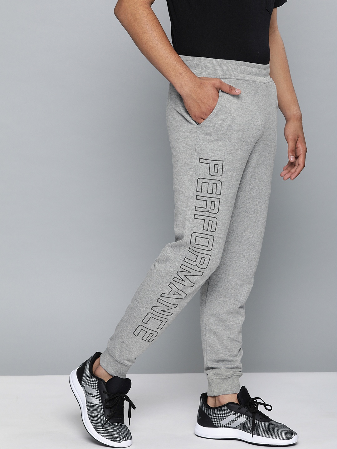 

HRX by Hrithik Roshan Boys Grey Active Track Pants