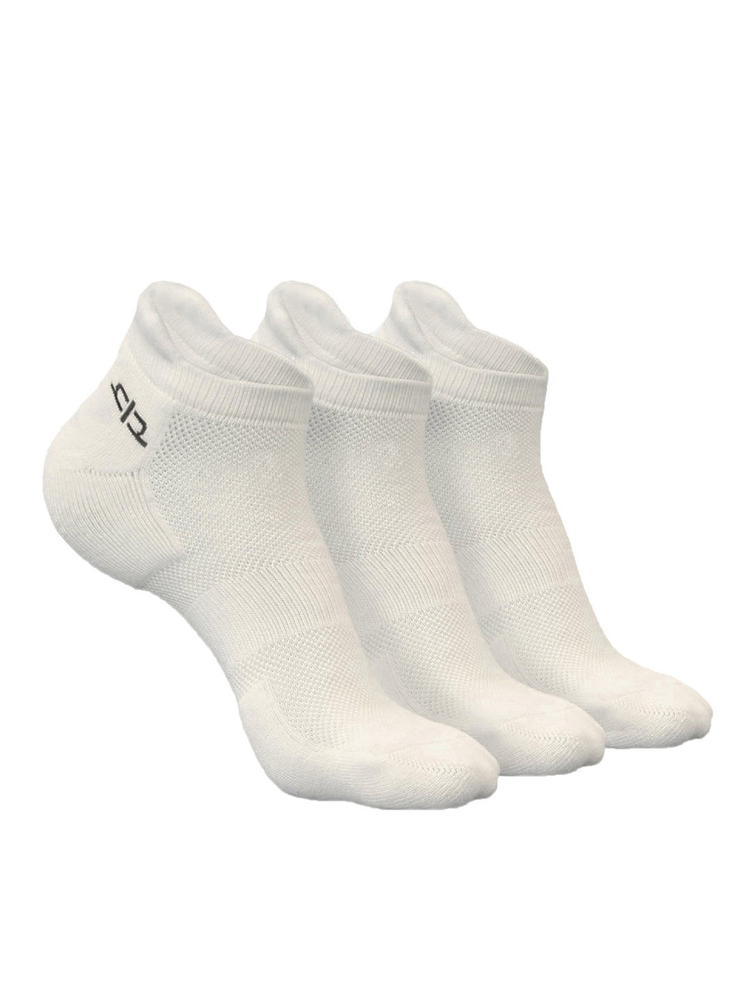 

Heelium Women Pack of 3 Bamboo Super Soft & Odour-Free Breathable Ankle-Length Socks, White
