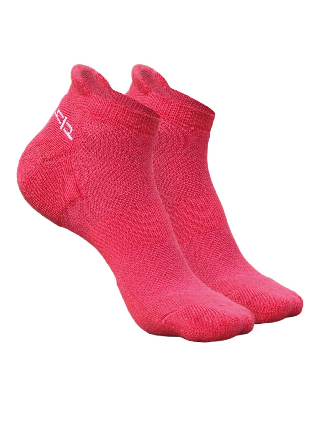 

Heelium Women Pack of 2 Bamboo Super Soft & Odour-Free Breathable Ankle-Length Socks, Pink