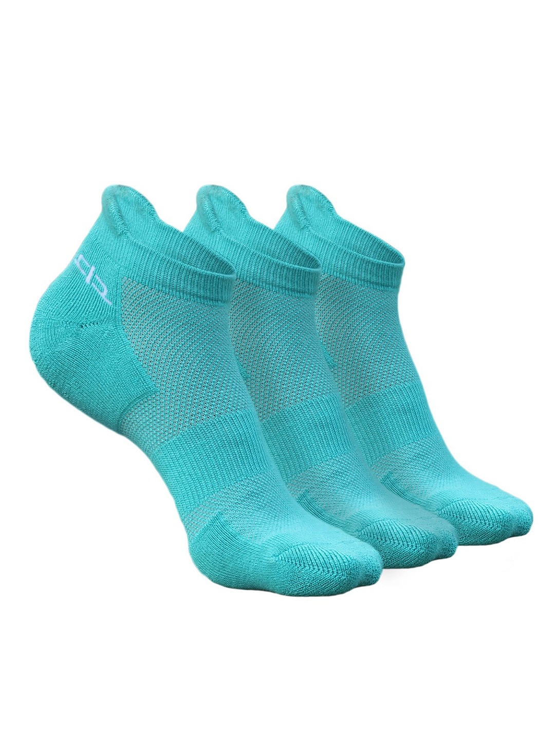

Heelium Women Pack of 3 Bamboo Super Soft & Odour-Free Breathable Ankle-Length Socks, Teal