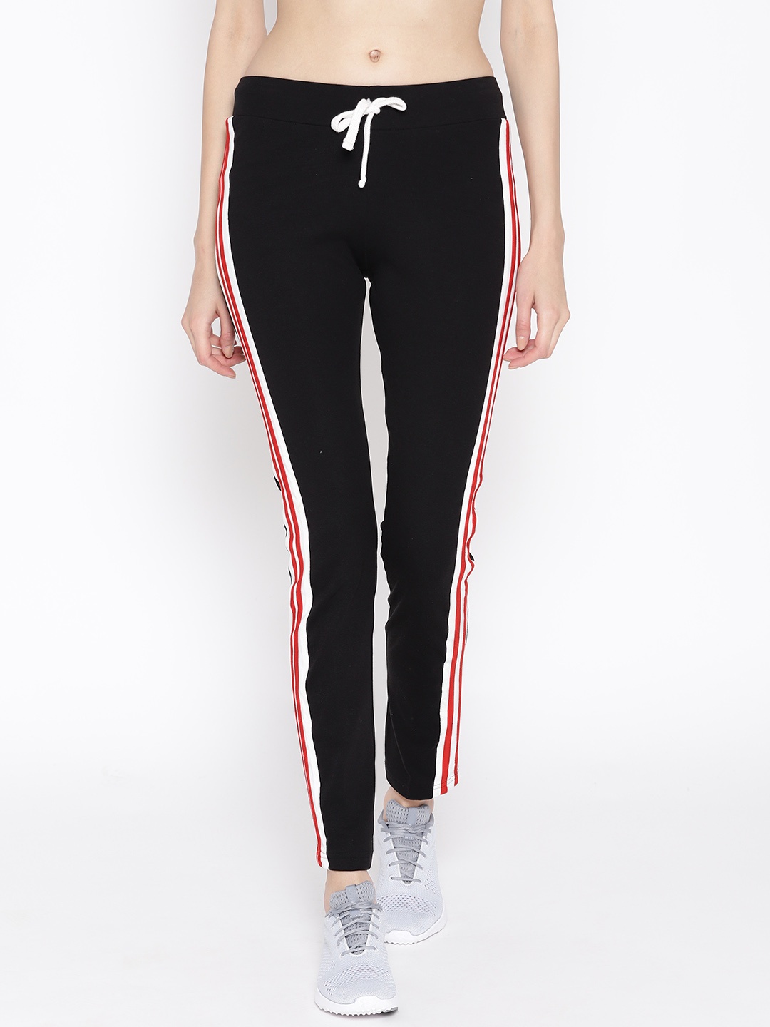 

Cayman Women Black Solid Track Pants