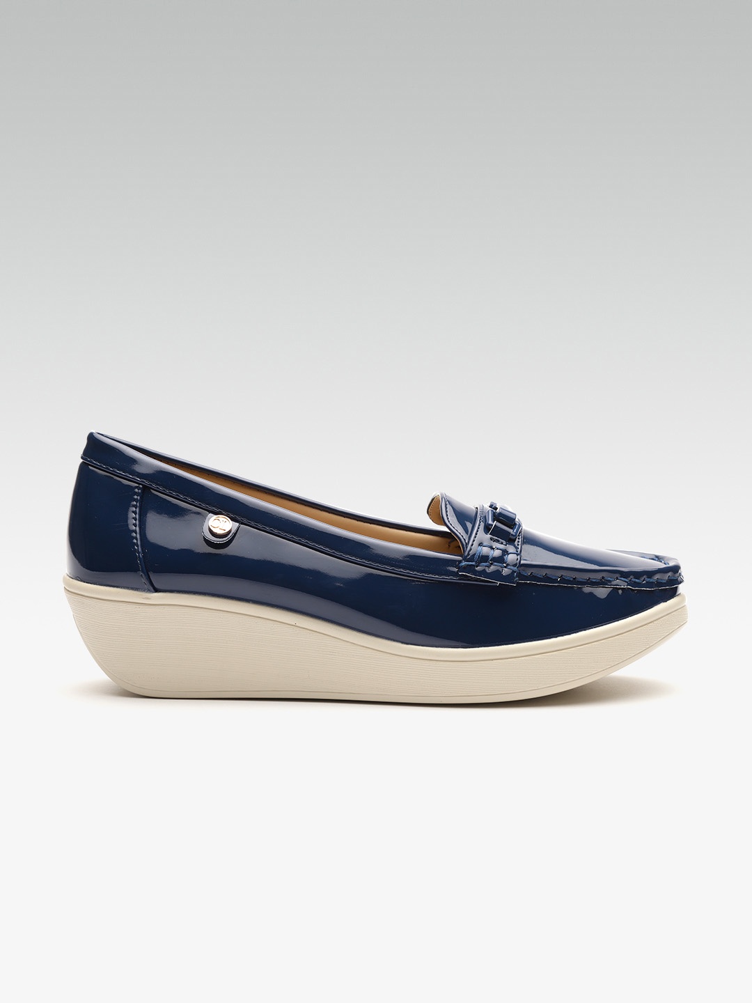 

Carlton London Women Navy Blue Solid Pumps