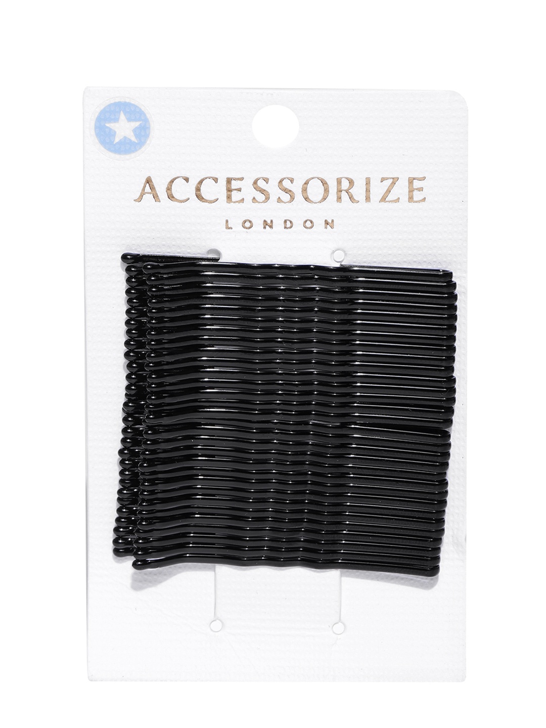 

Accessorize Set of 30 Black Bobby Pins