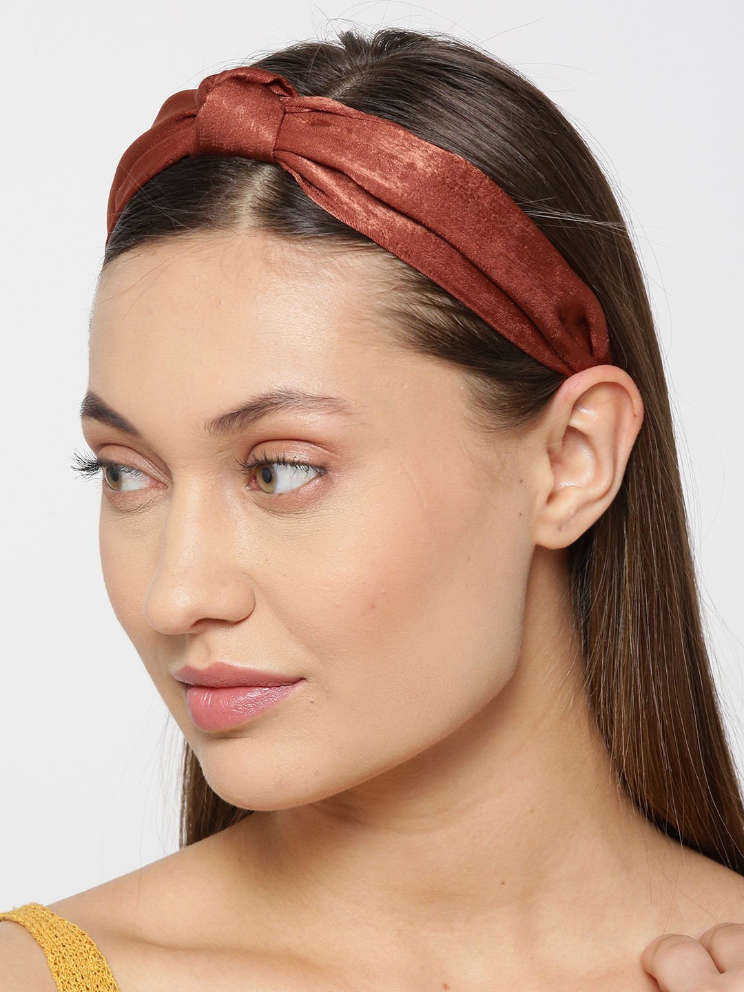

Accessorize London Women Wide Knot Alice Hair Band, Brown