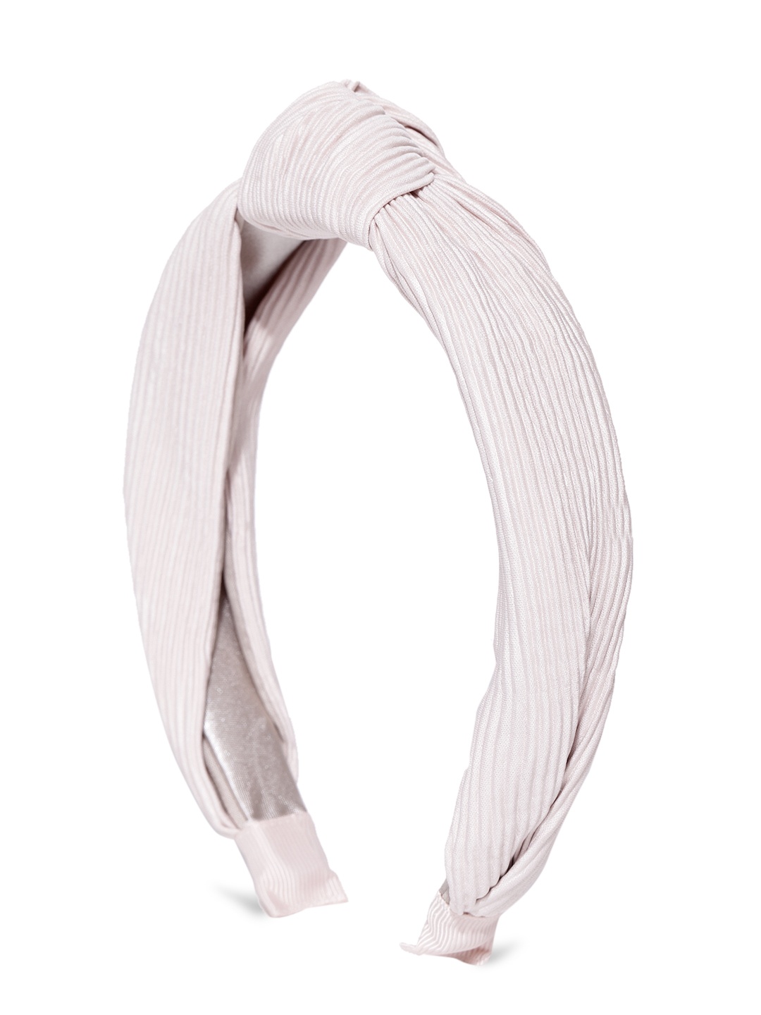 

Accessorize London Women Pleated Knot Alice Hair Band, Beige