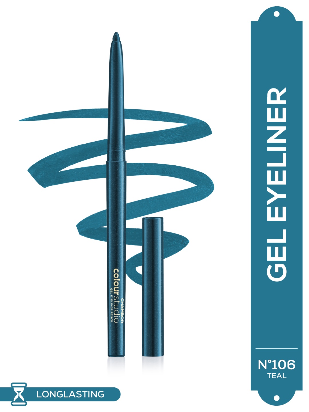 

Chambor Colour Studio Gel Eyeliner Pencil 0.25g - Teal