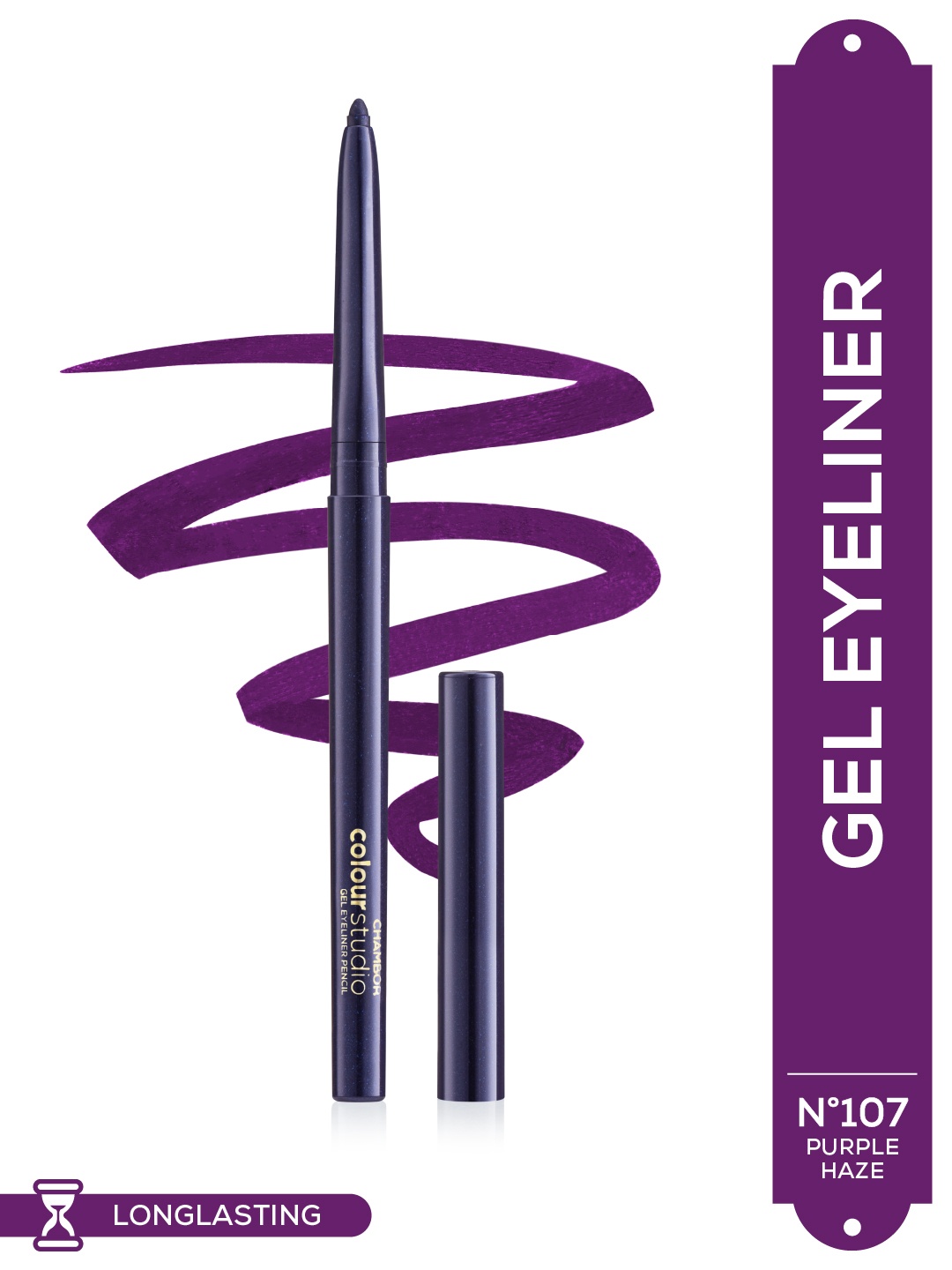 

Chambor Colour Studio Gel Eyeliner Pencil 0.25 g - Purple Haze