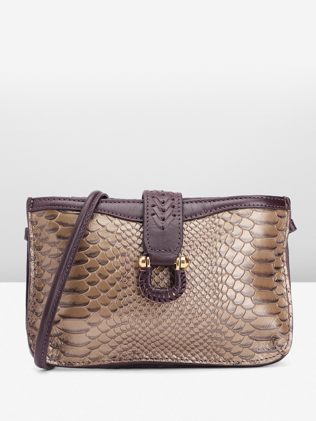

Hidesign FRIEDA Snake Print Purse Clutch, Violet