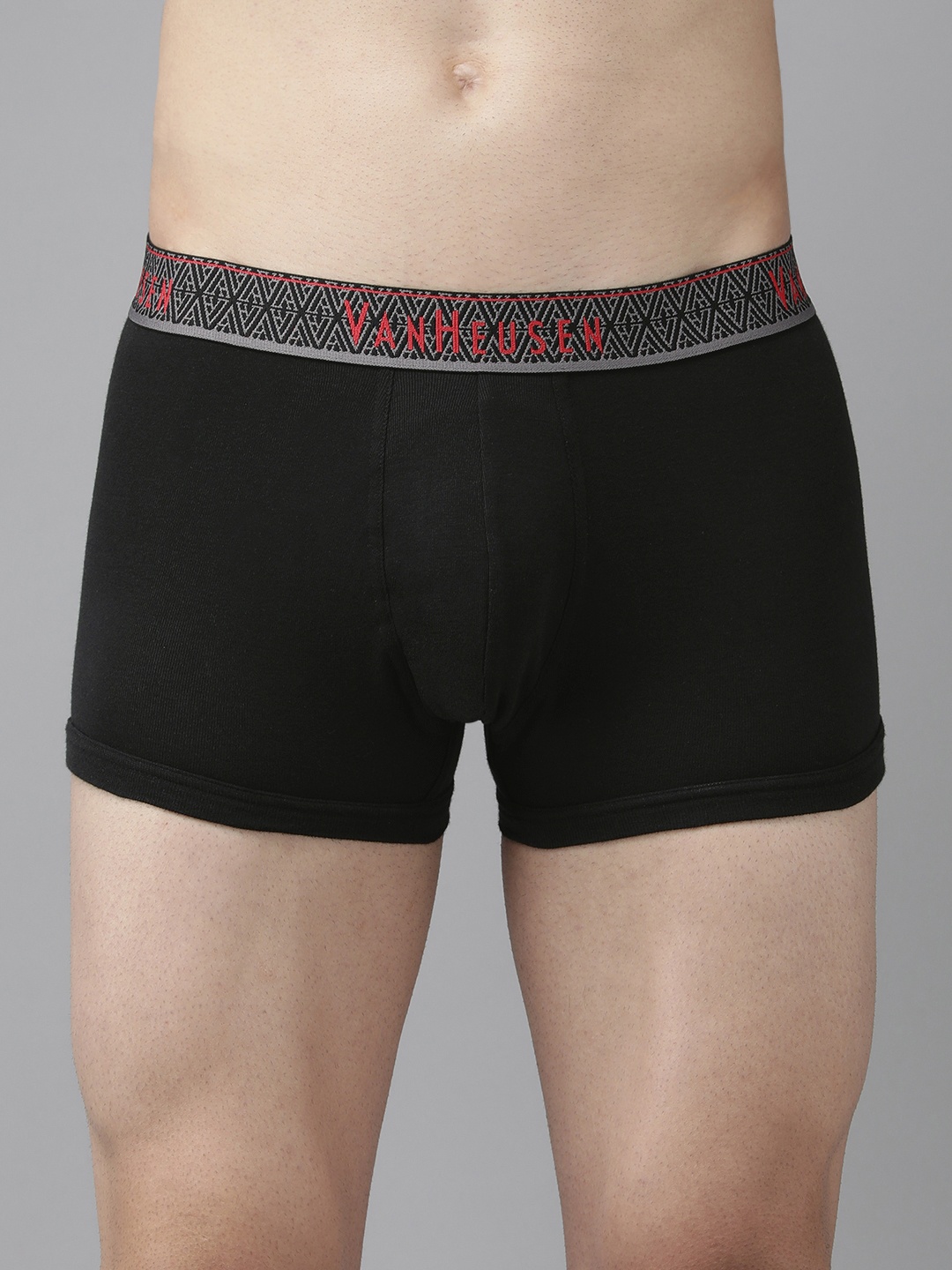 

Van Heusen Men Solid Colour Fresh Ultra Soft Trunks, Black