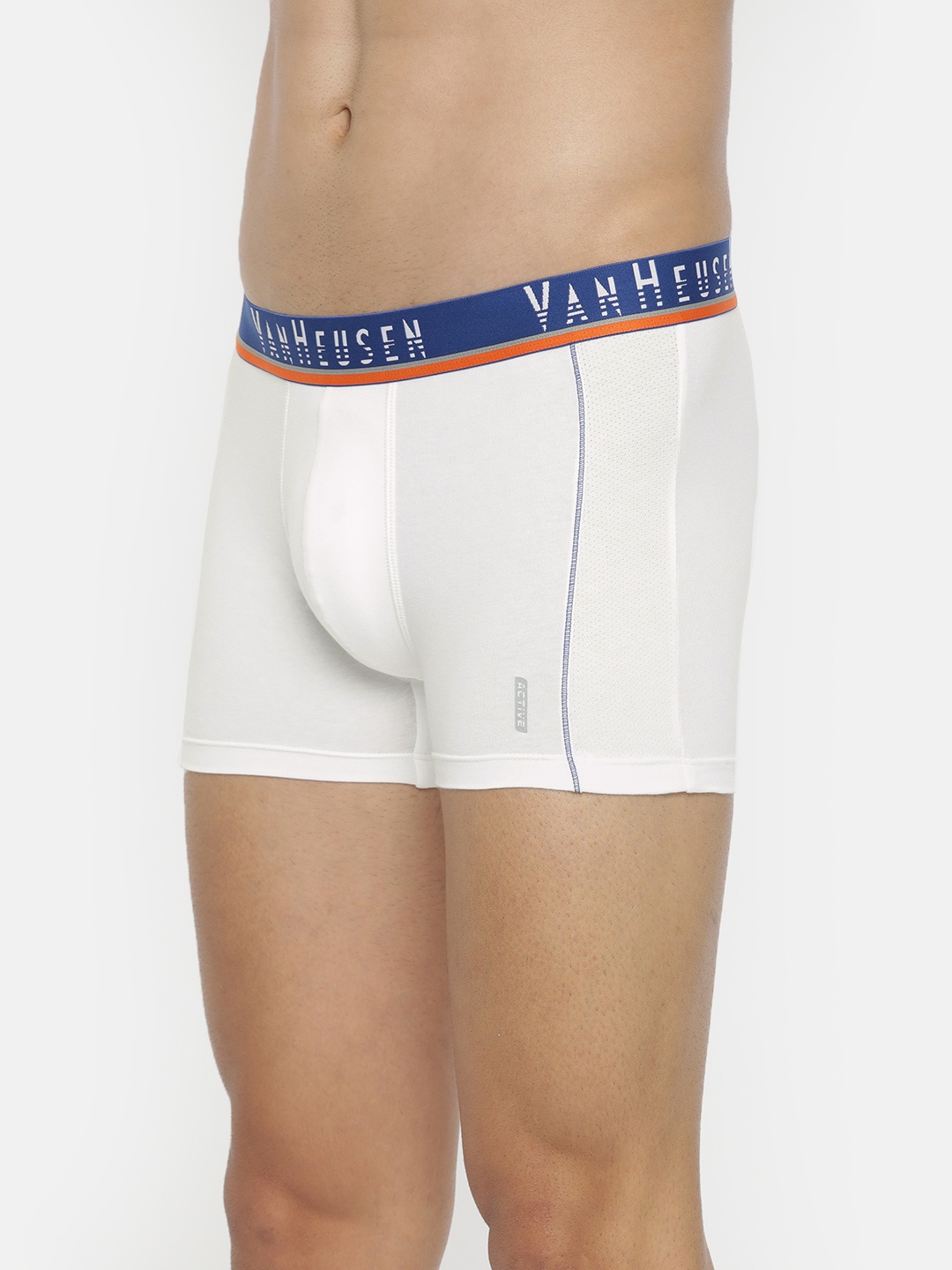 

Van Heusen Active Men Swift Dry Mesh Panel Trunks, White