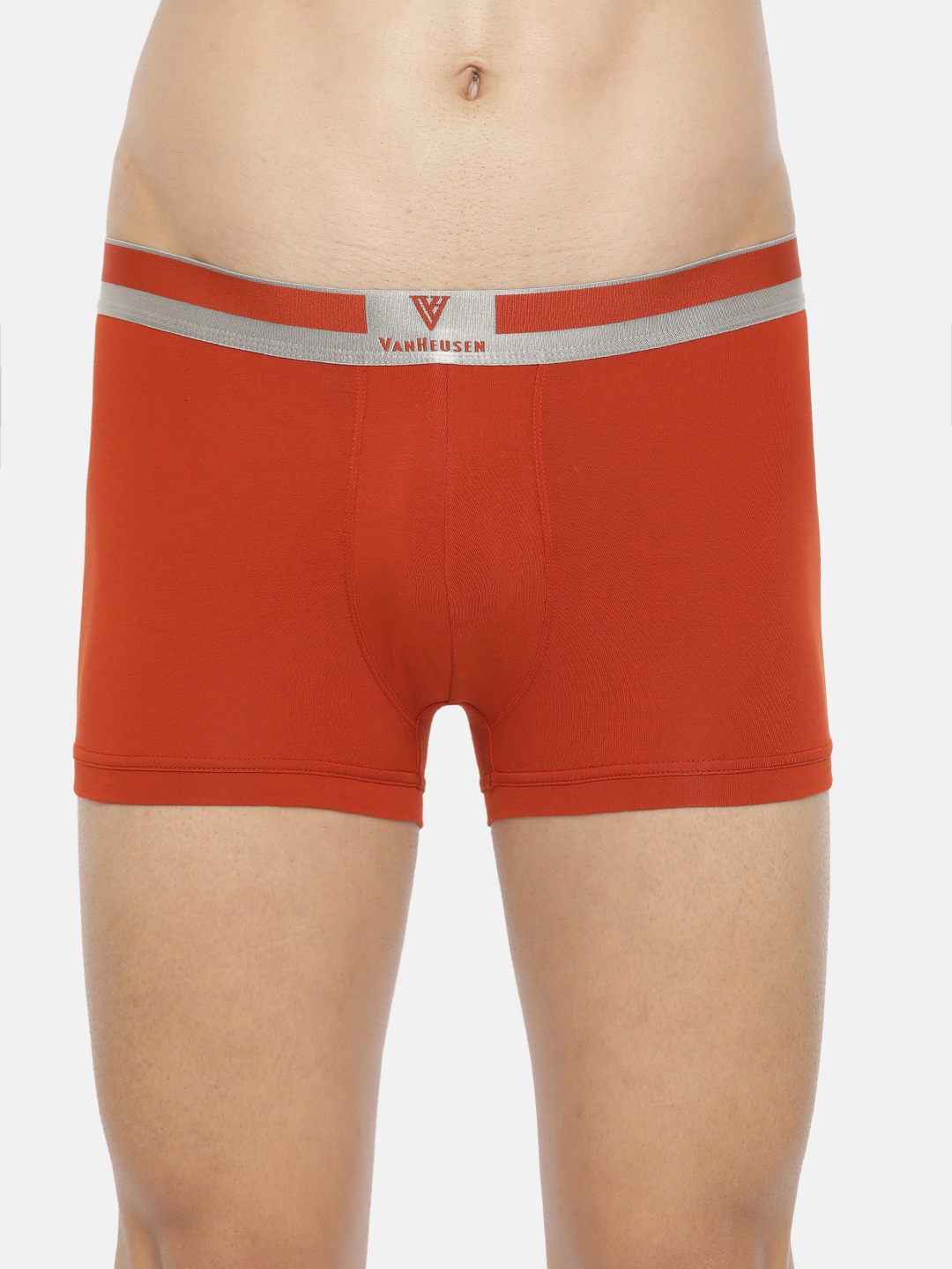 

Van Heusen Men Colour Fresh No Ride Up Trunks, Rust