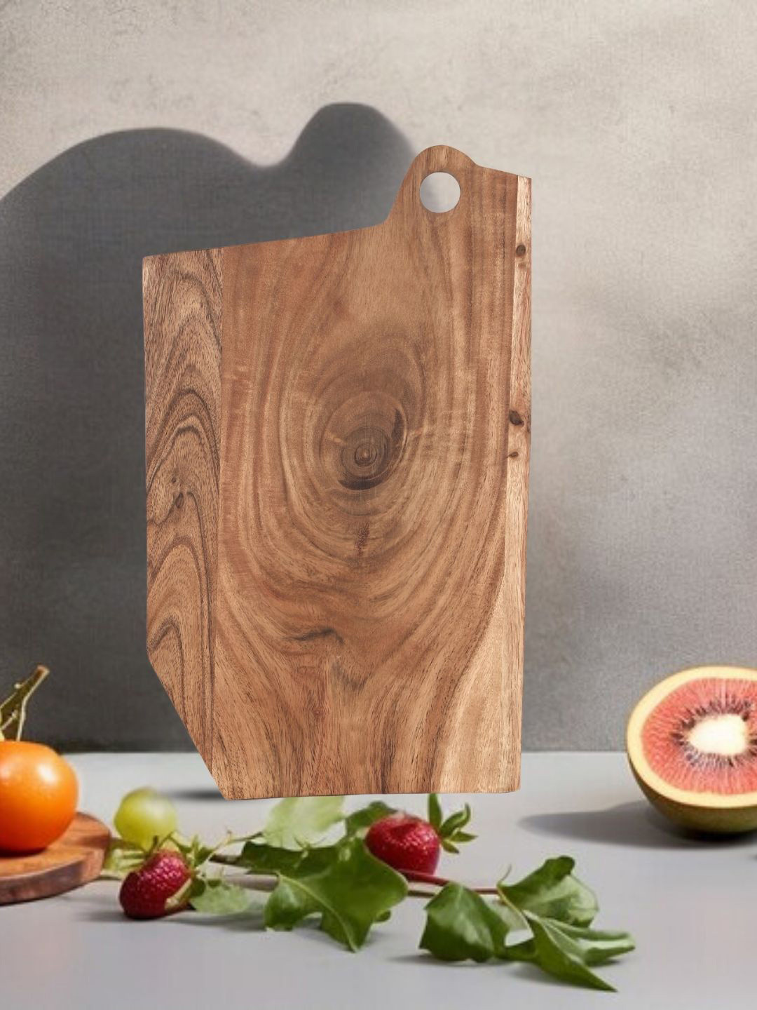 

VarEesha Brown Wood Chopping Board