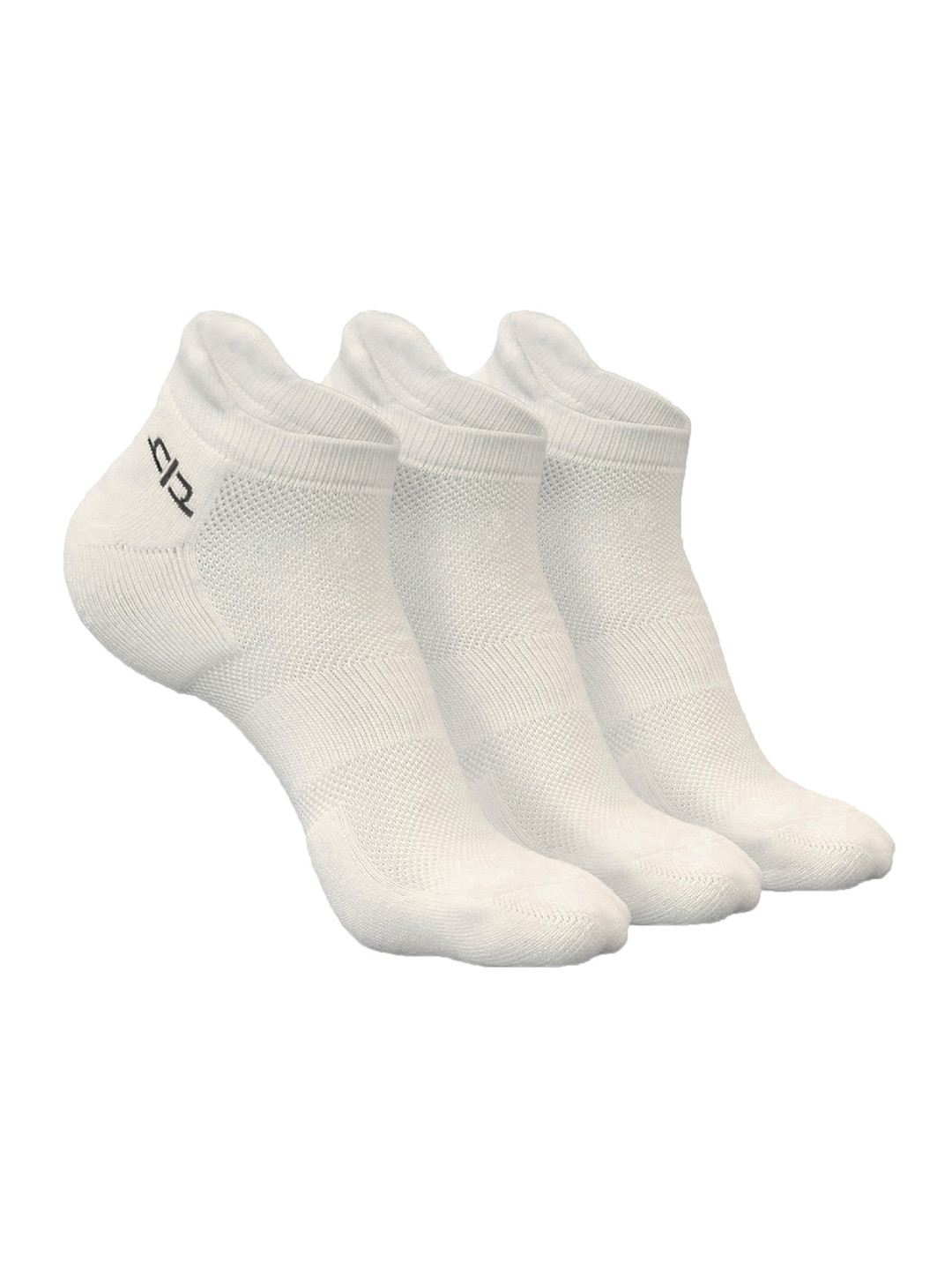 

Heelium Men Pack of 3 Bamboo Super Soft & Odour-Free Breathable Ankle-Length Socks, White