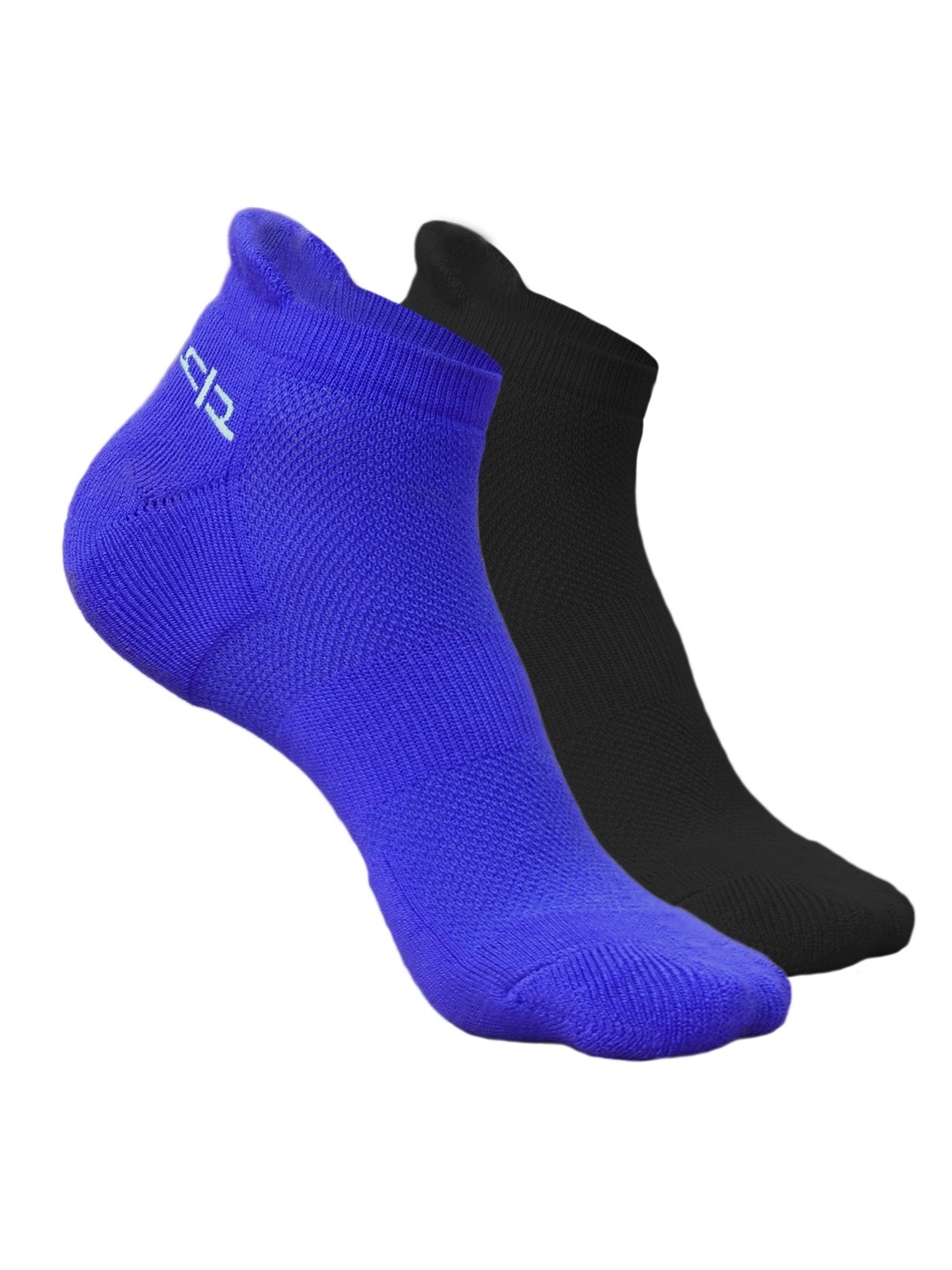 

Heelium Men Pack of 2 Bamboo Super Soft & Odour-Free Breathable Ankle-Length Socks, Blue