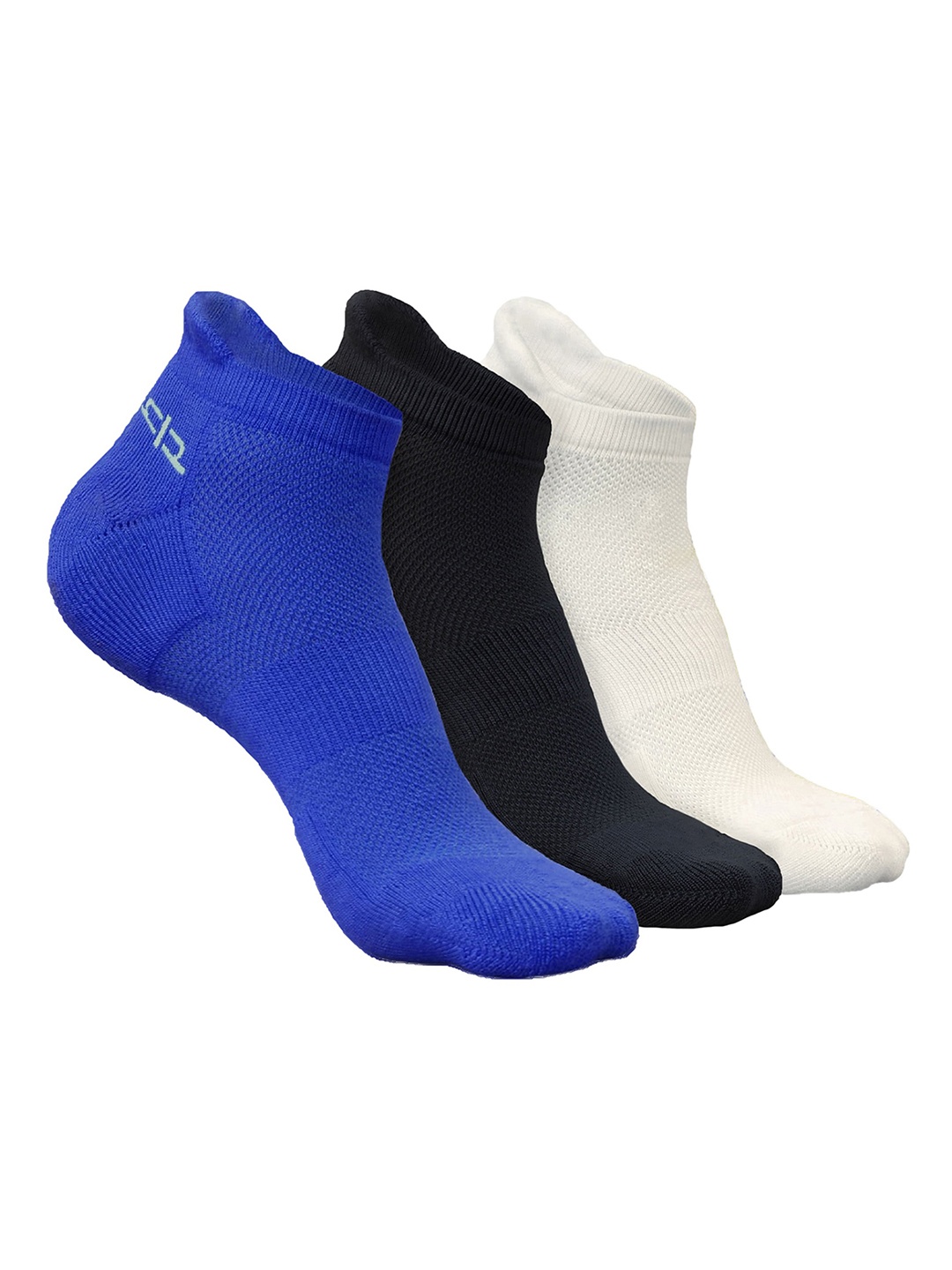 

Heelium Men Pack of 3 Bamboo Super Soft & Odour-Free Breathable Ankle-Length Socks, White