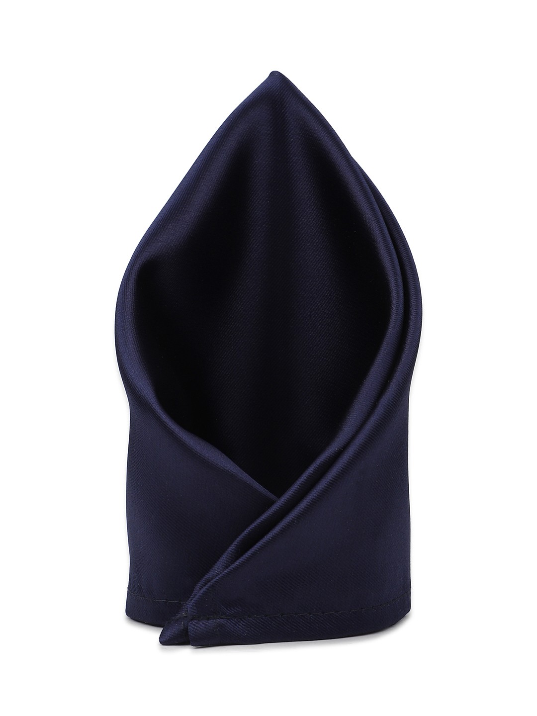 

Peter England Men Navy Blue Solid Pocket Square
