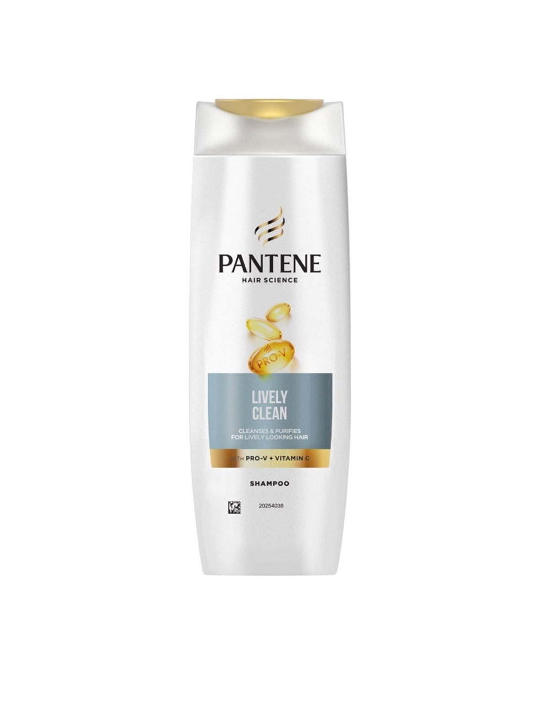 

Pantene Hair Science Lively Clean Shampoo with Pro-Vitamins & Vitamin C - 200ml, White