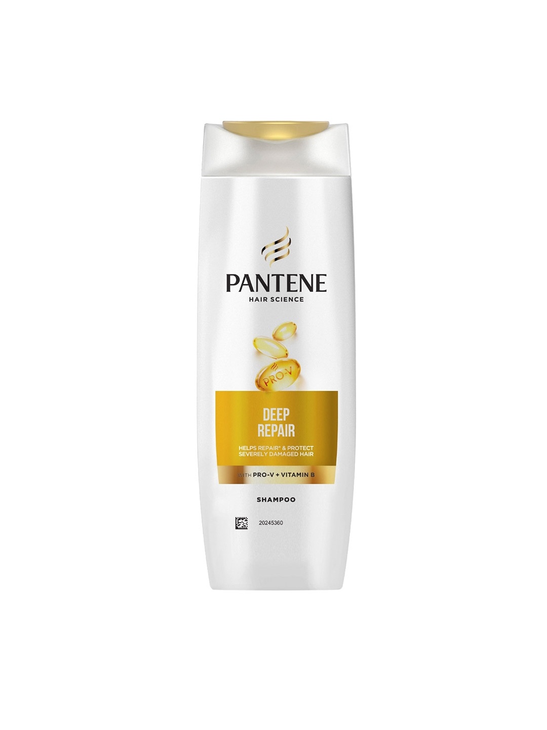 

Pantene Hair Science Deep Repair Shampoo with Pro-Vitamins with Vitamin B - 180ml, White