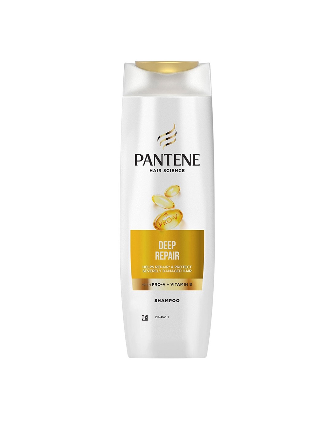 

Pantene Hair Science Deep Repair Shampoo with Pro-Vitamins & Vitamin B - 340ml, White