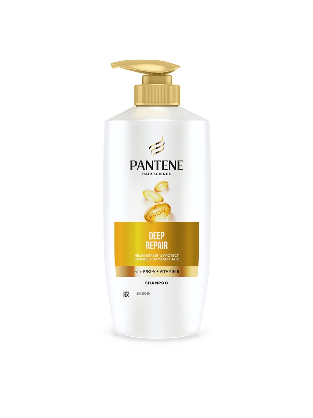 

Pantene Hair Science Deep Repair Shampoo with Pro-Vitamins & Vitamin B - 650ml, White