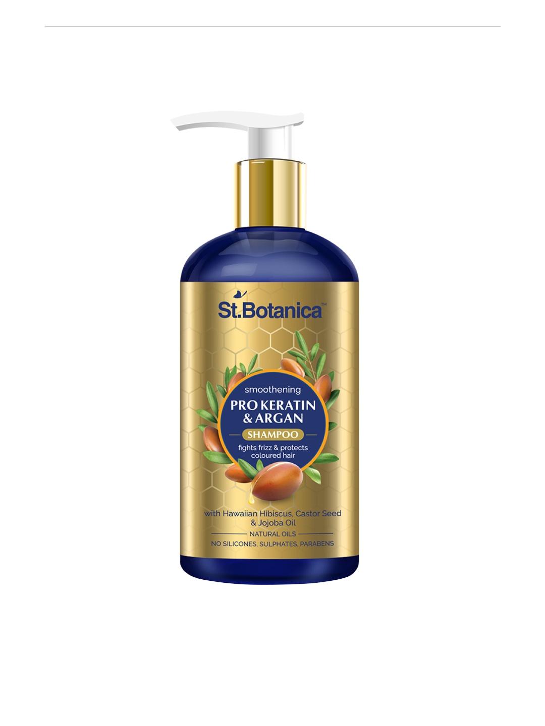 

StBotanica Pro Keratin & Argan Oil Smooth Therapy Shampoo 300ml, Gold