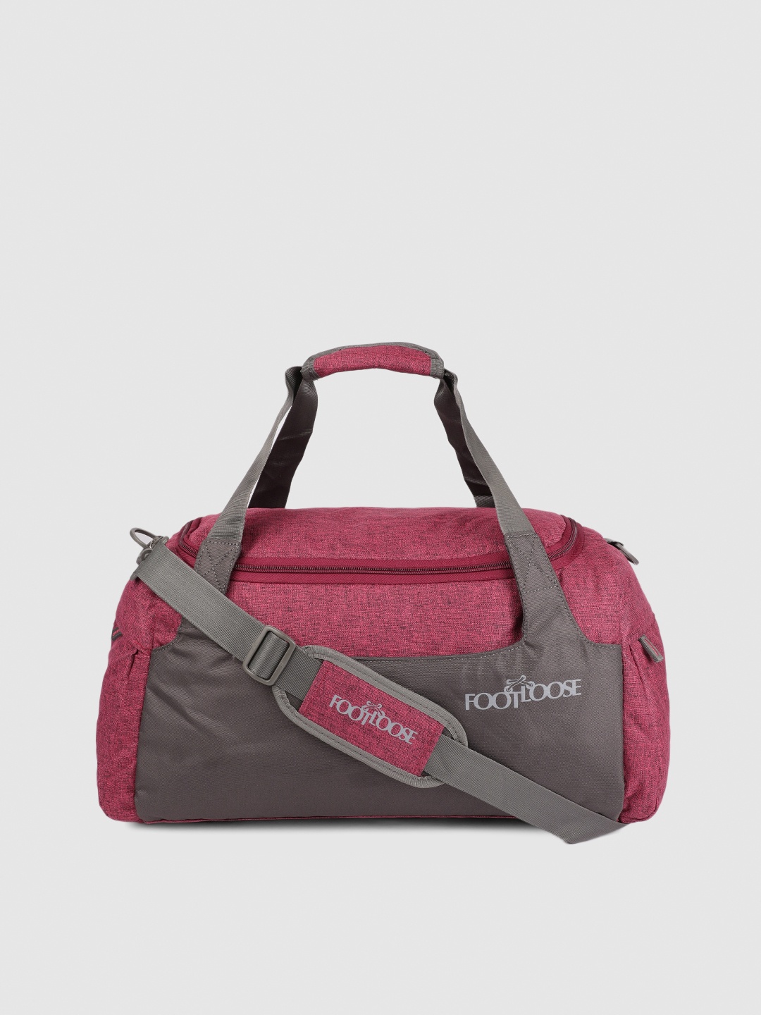 

Skybags Unisex Maroon Solid Bronx Duffel Bag