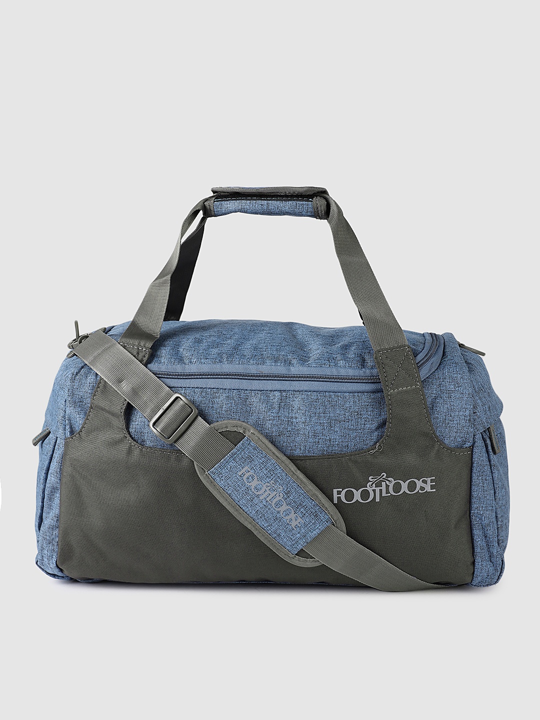 

Skybags Unisex Blue Bronx Duffel Bag
