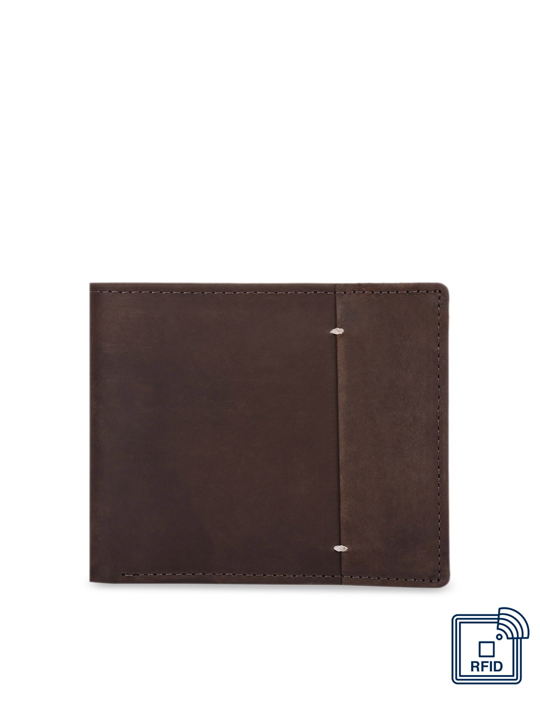 

Teakwood Leathers Men Brown Solid Leather Two Fold Wallet