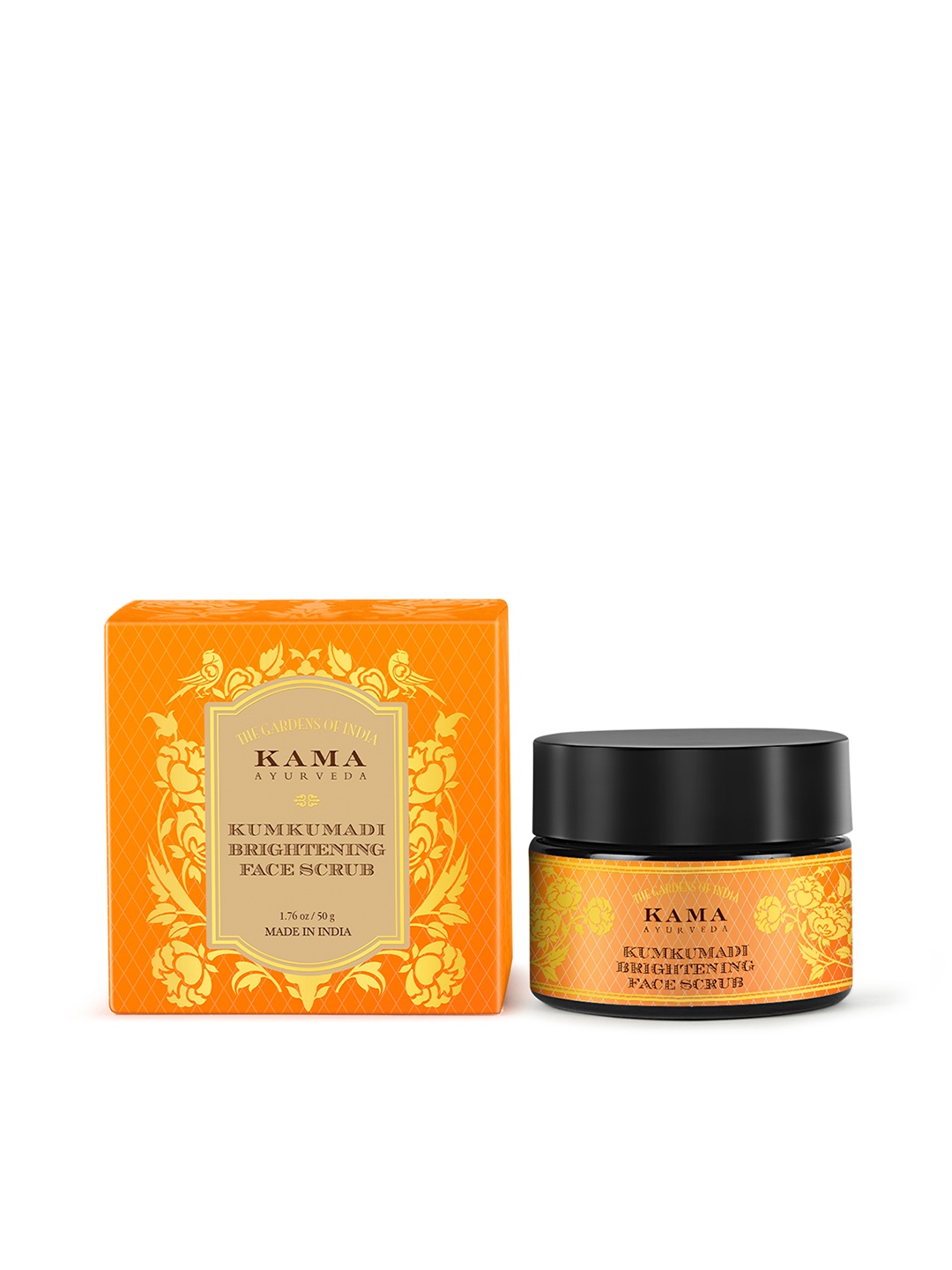 

KAMA AYURVEDA Kumkumadi Ayurvedic Brightening Face Scrub 50 g, Orange