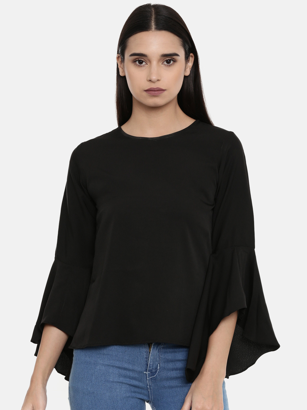 

Uptownie Lite Women Black Solid Top