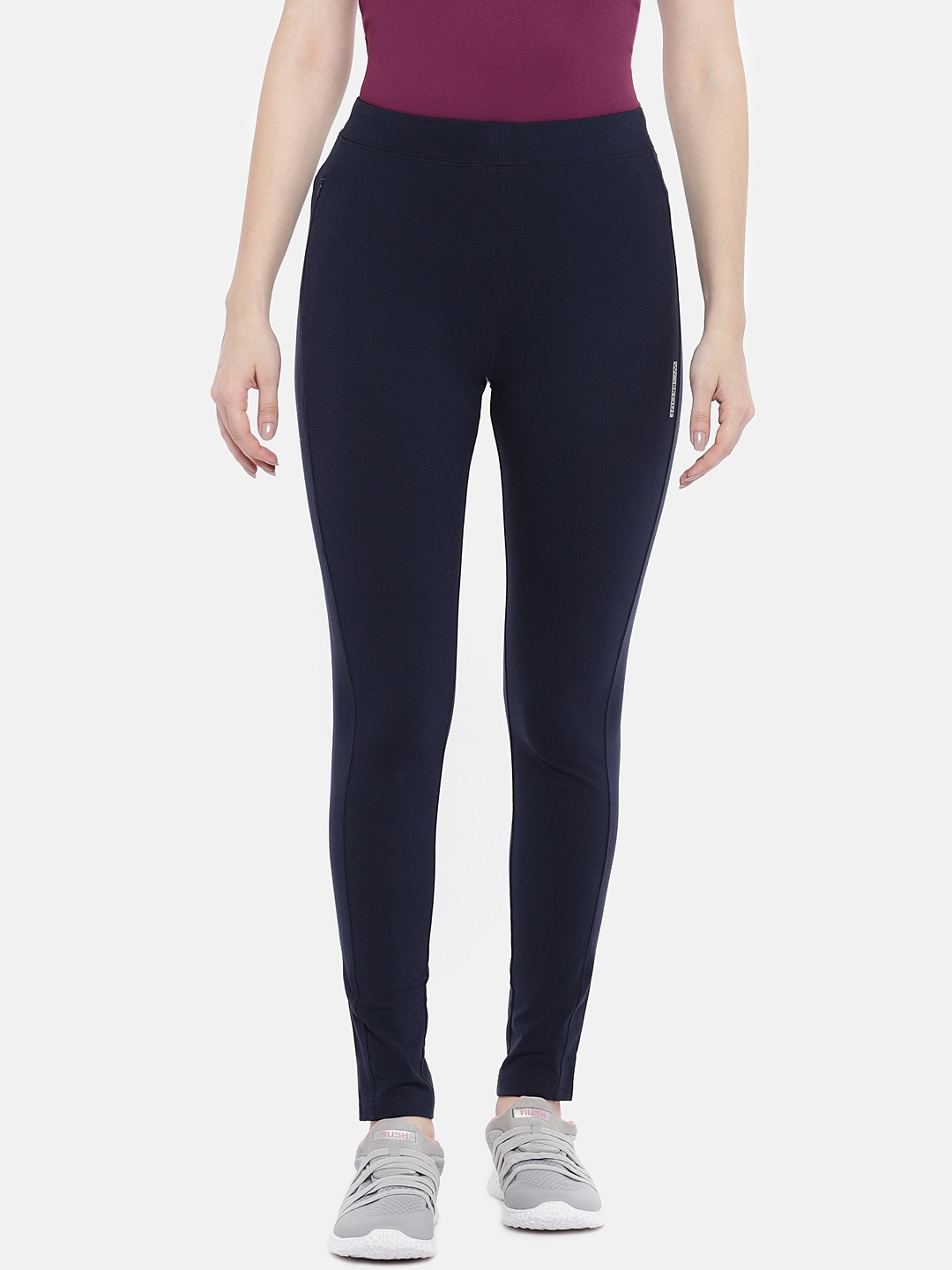 

Sweet Dreams Women Navy Blue Solid Slim Fit Tights