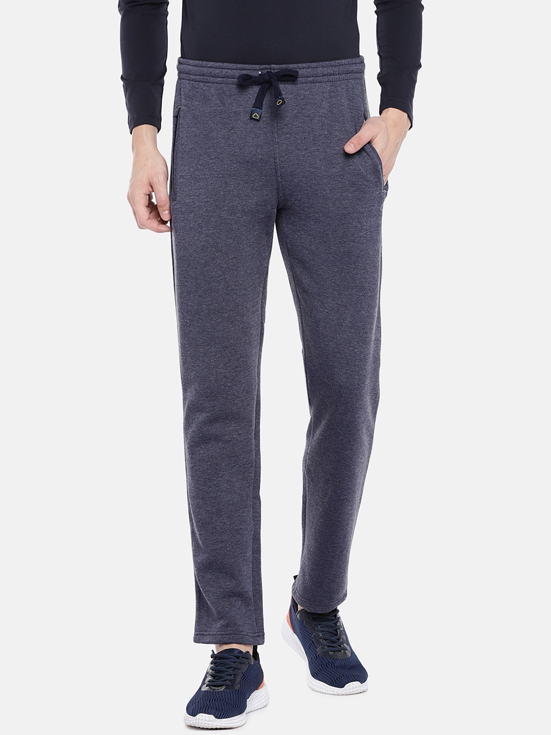 

Sweet Dreams Men Navy Blue Solid Track Pants