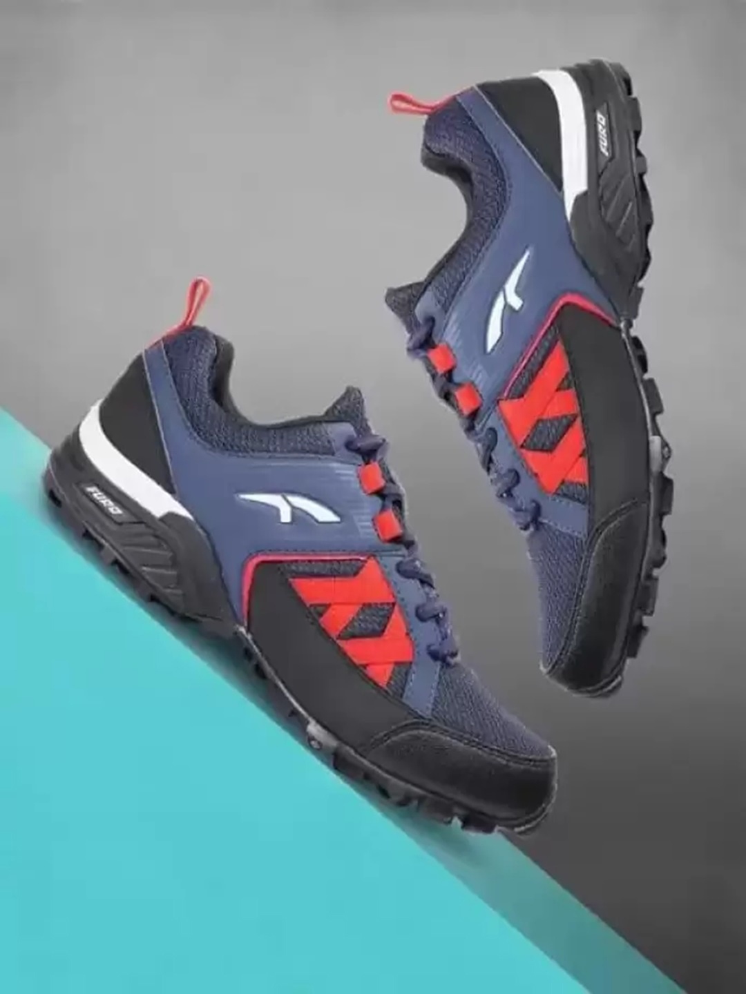 

FURO by Red Chief Men Navy Blue Mesh Training Shoes