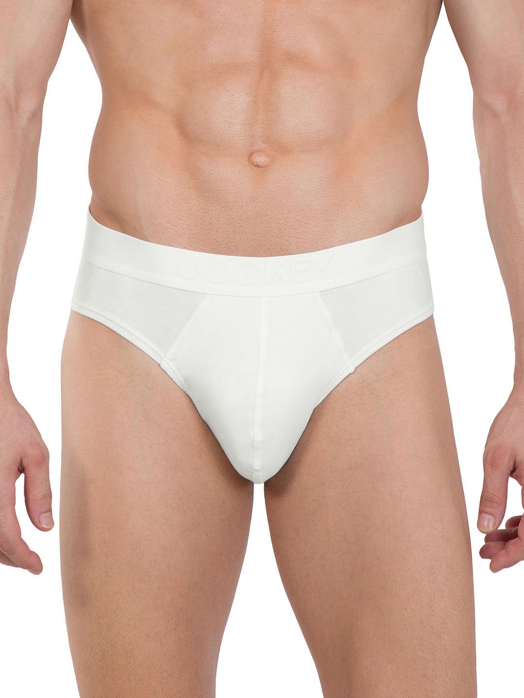 

Jockey Men White Solid Ultra Soft Briefs IC24-0105