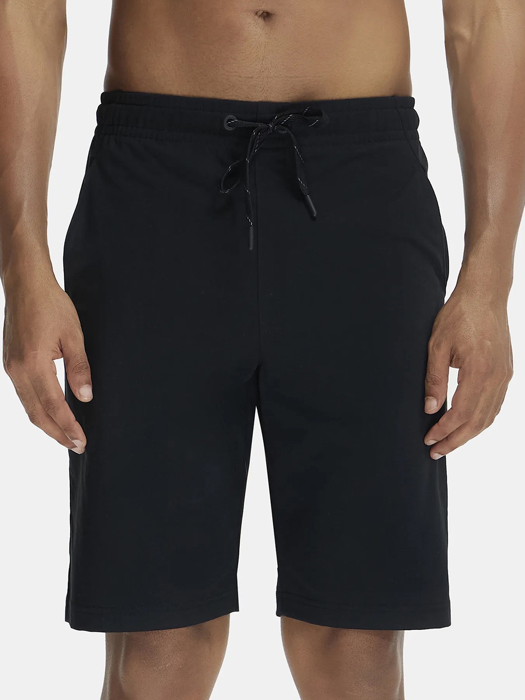 

Jockey Combed Cotton Rich Shorts with StayFresh Treatment-SP26, Black