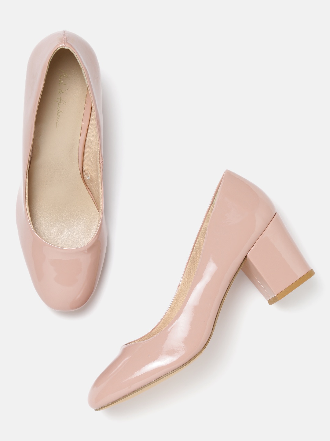 

Mast & Harbour Women Pink Solid Pumps