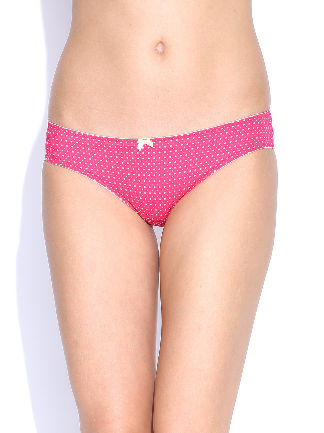 

Amante Women Pink Polka Dot Print Briefs PCDD01