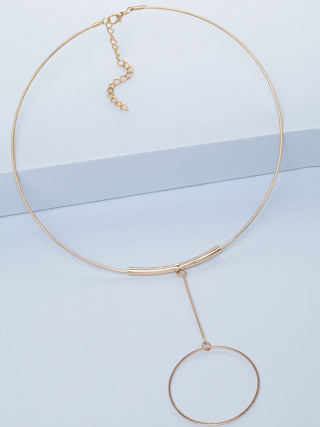 

PANASH Gold-Plated Handcrafted Circular Shaped Neacklace