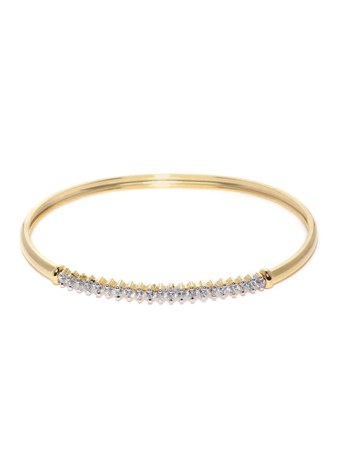 

Zaveri Pearls Gold-Toned Cubic Zirconia Bracelet