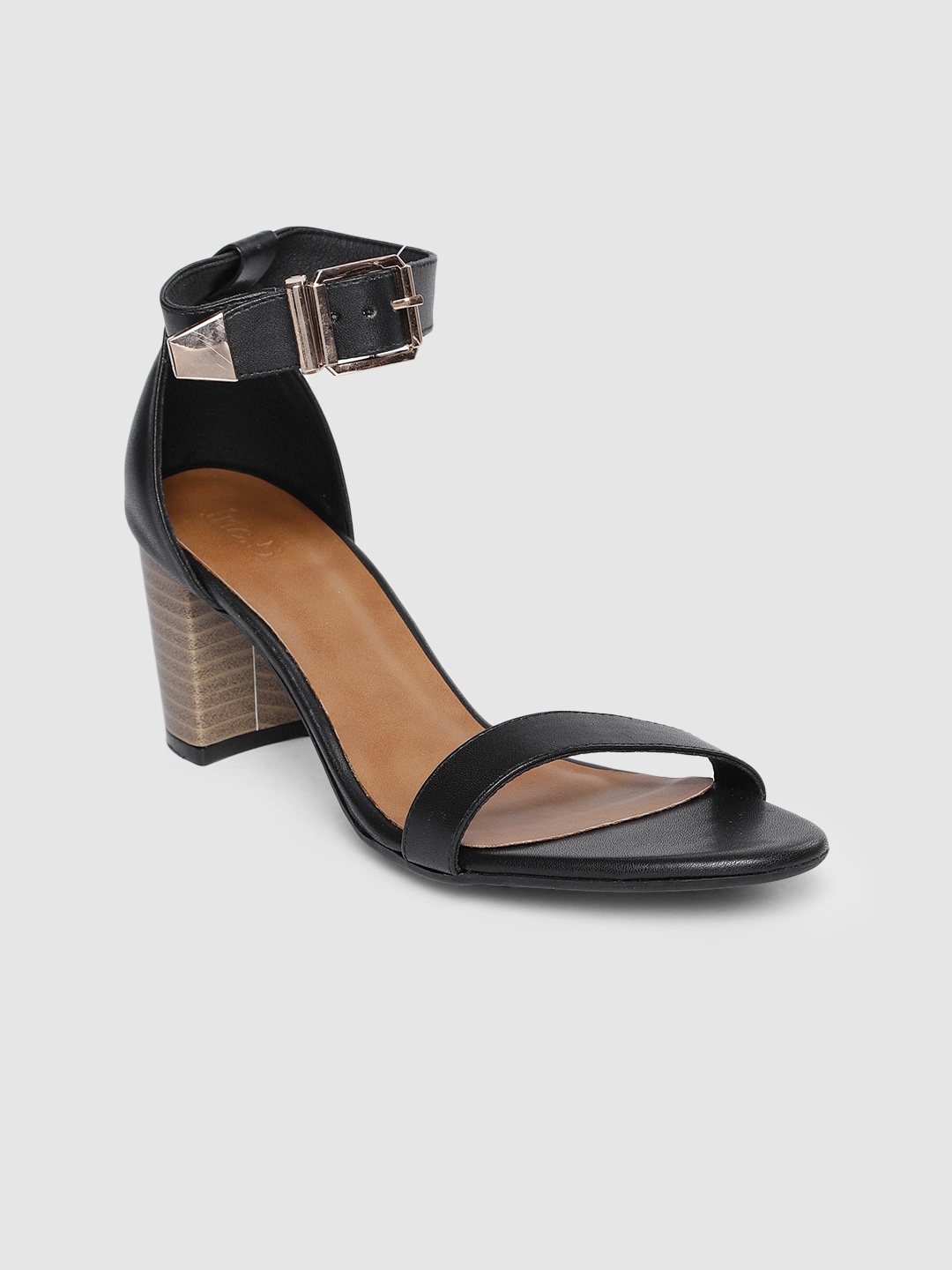 

Inc 5 Women Black Solid Sandals