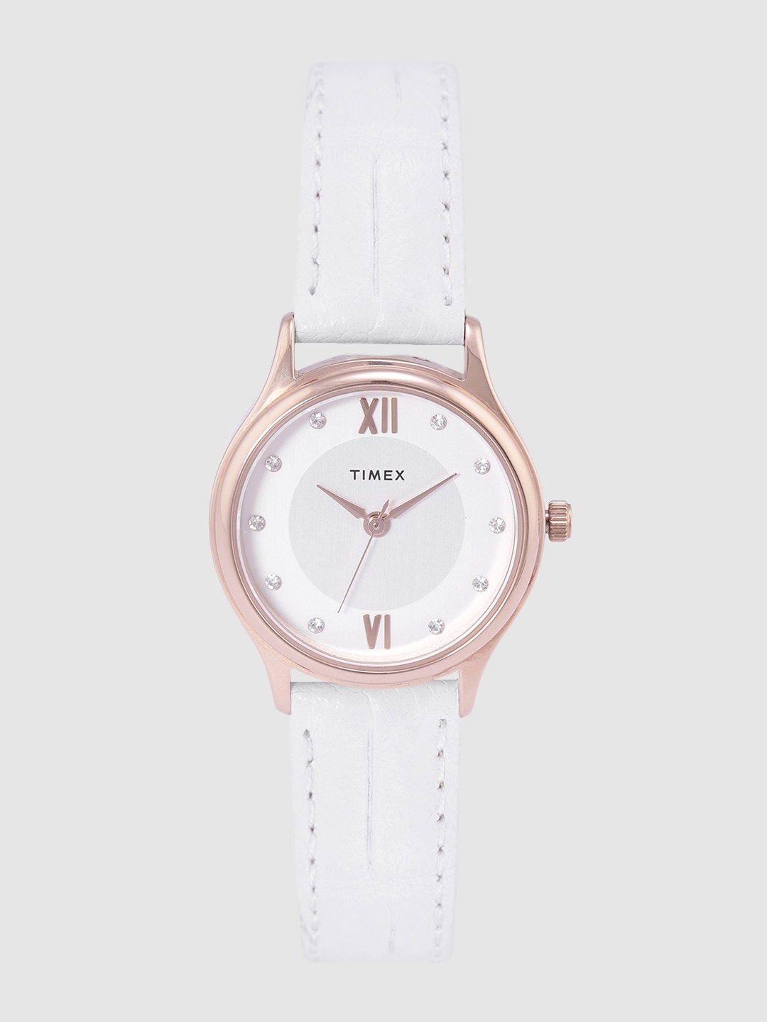 

Timex Women Silver-Toned Analogue Watch TW00ZR271E