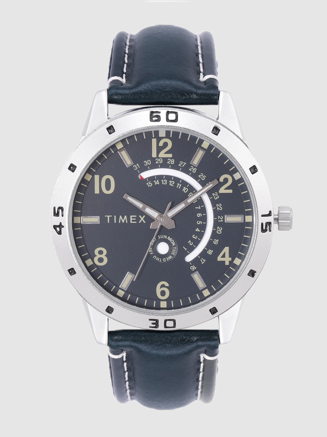 

Timex Men Navy Analogue Watch TW000U925, Navy blue