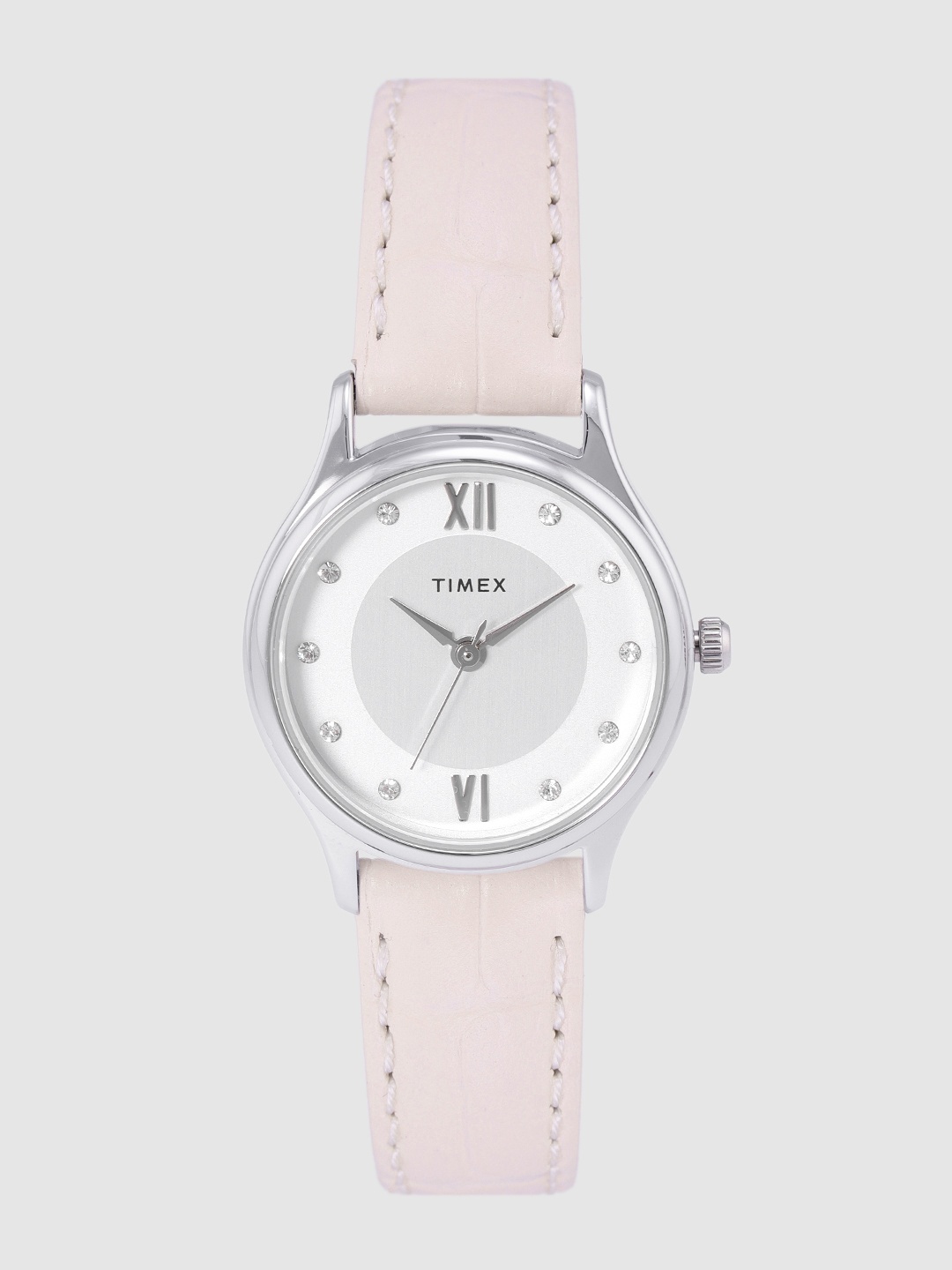 

Timex Women Silver-Toned Analogue Watch TW00ZR266E